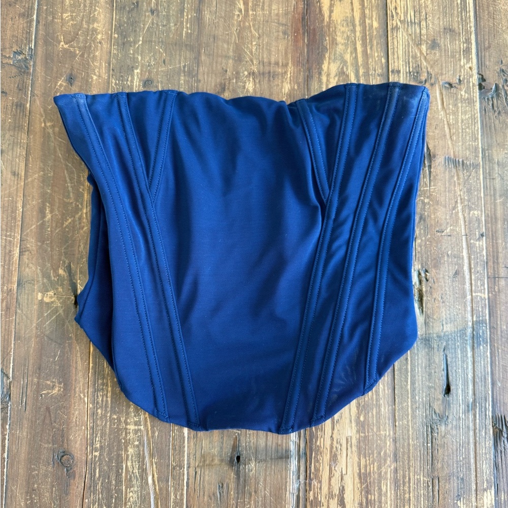 “Sharp Edges” corset top white fox boutique